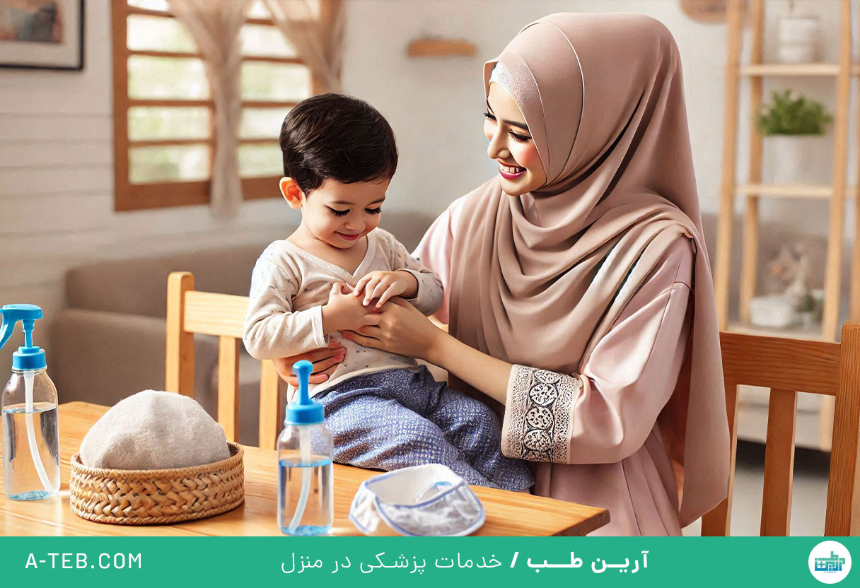 پرستار کودک در منزل