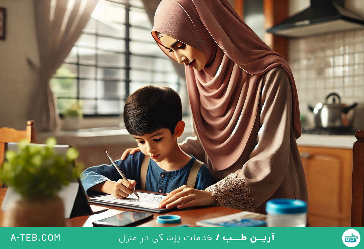 پرستار کودک در منزل