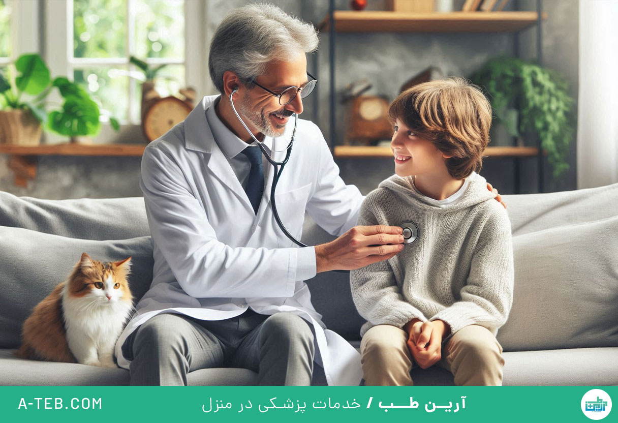 ویزیت متخصص داخلی در منزل