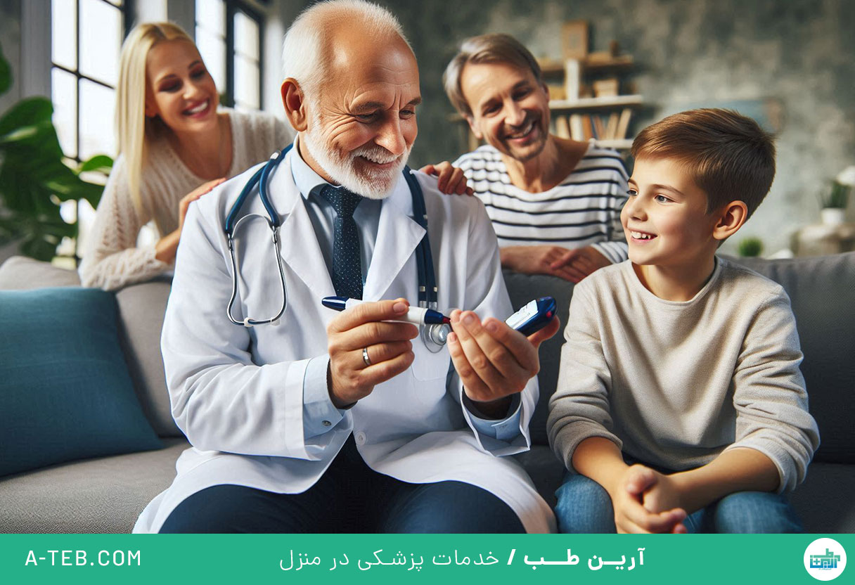 پزشک متخصص غدد در منزل